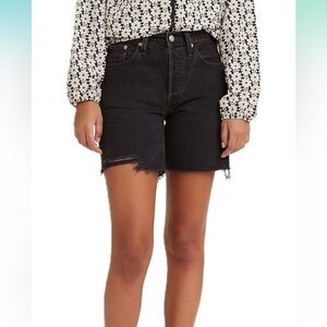 Levi’s 501 premium black shorts